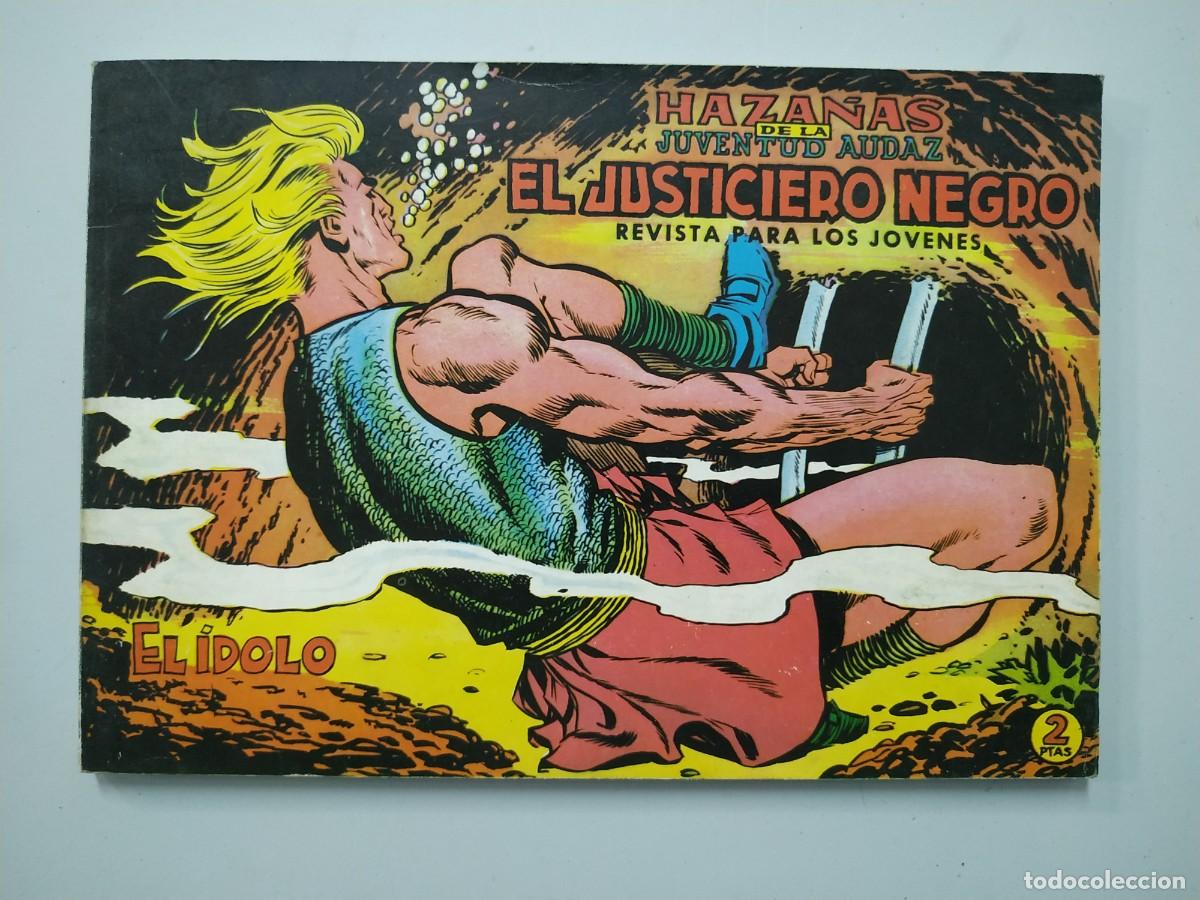 C&oacute;mics: COMIC TEBEO EL JUSTICIERO NEGRO - EL IDOLO - FACSIMIL - Foto 1