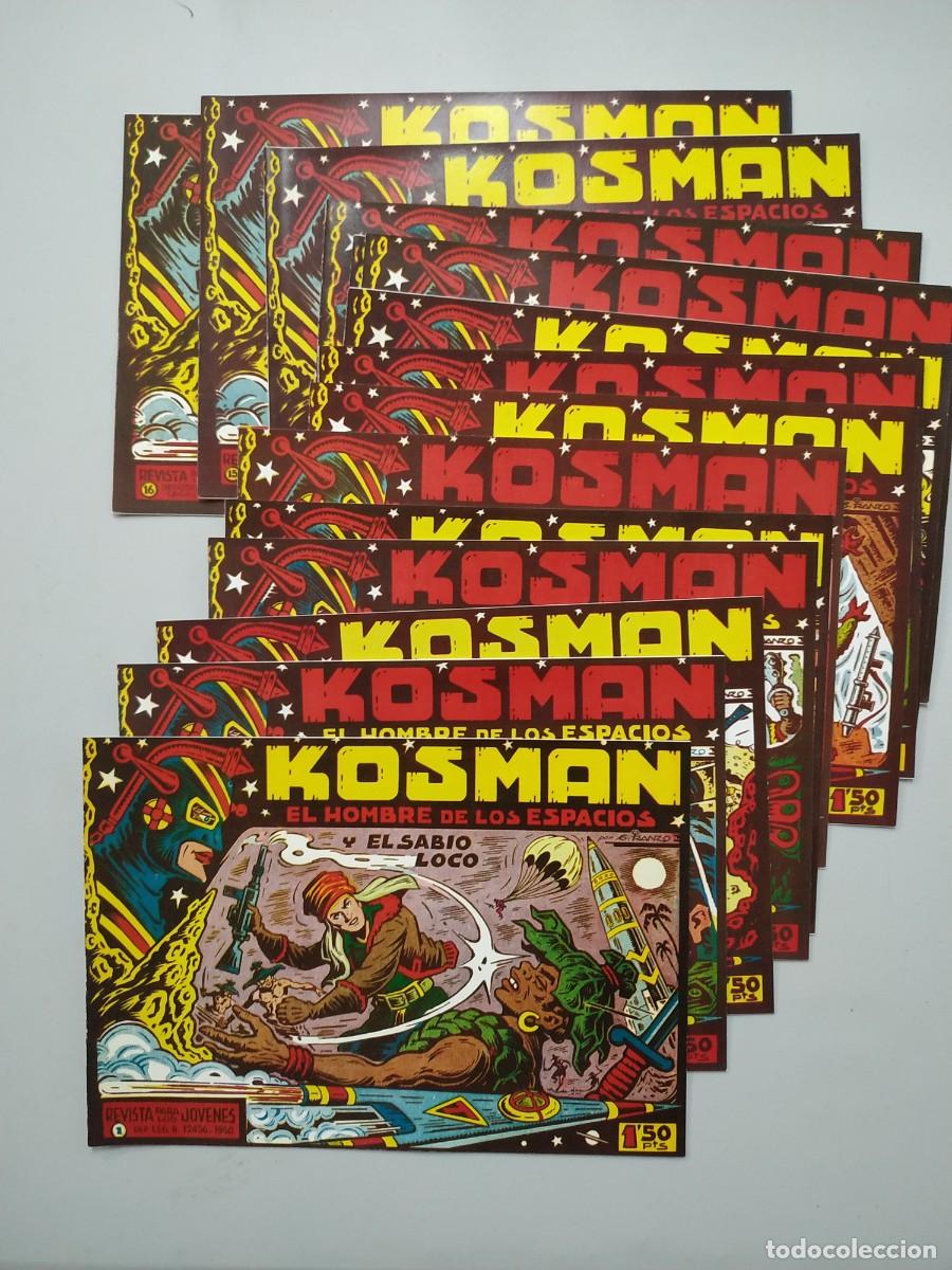 C&oacute;mics: COMIC TEBEO KOSMAN EL HOMBRE DE LOS ESPACIOS - COMPLETA - FACSIMIL - Foto 1