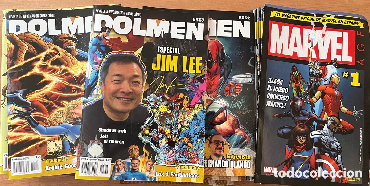 C&oacute;mics: Revista DOLMEN - 233 n&uacute;meros con REGALO de MARVEL AGE - Foto 3