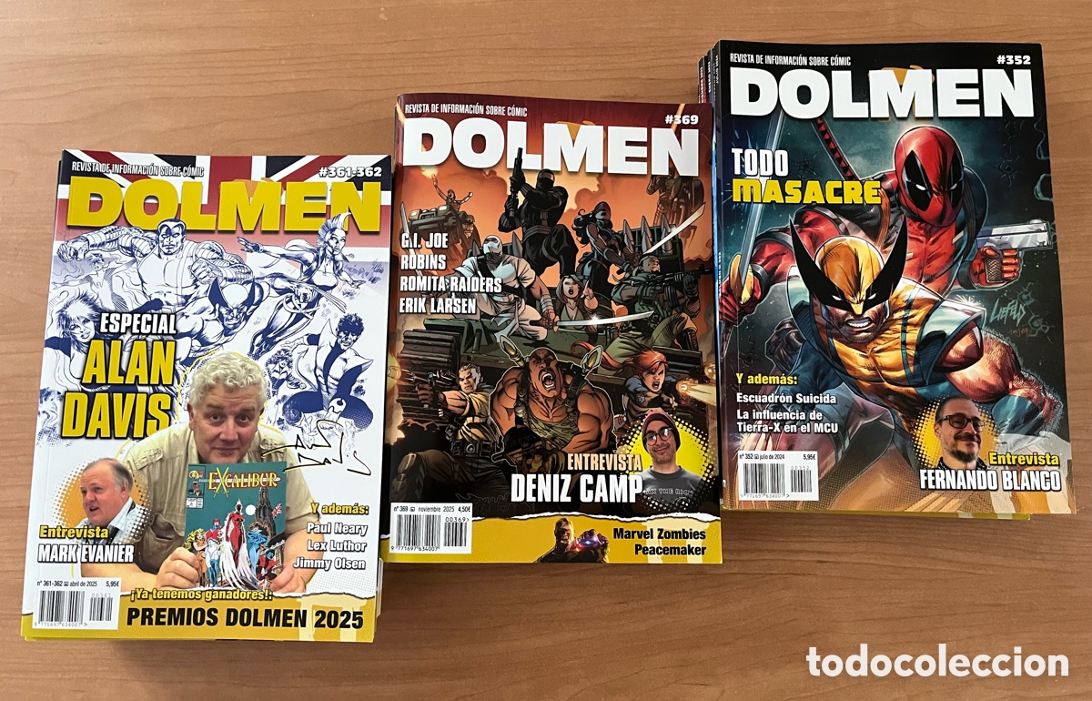 C&oacute;mics: Revista DOLMEN - 233 n&uacute;meros con REGALO de MARVEL AGE - Foto 2