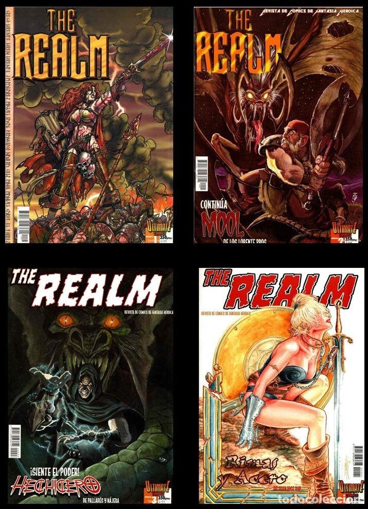 C&oacute;mics: THE REALM n&ordm;s 01, 02,03 y 04 ( ULTIMATE COMICS. 1999. ).MBE - Foto 2