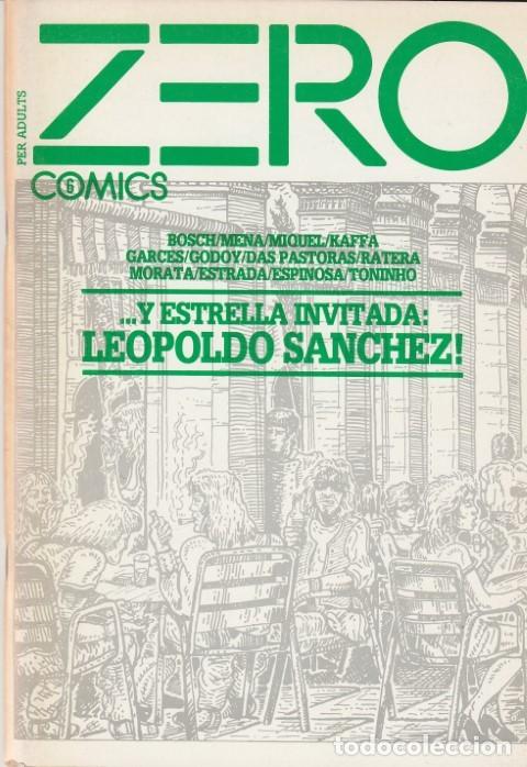 C&oacute;mics: ZERO COMICS 6 1982 COMIC ALTERNATIVO - Foto 1