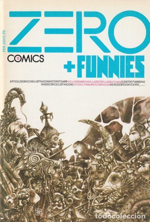 C&oacute;mics: ZERO COMICS 10 + FUNNIES 1984 COMIC ALTERNATIVO - Foto 1