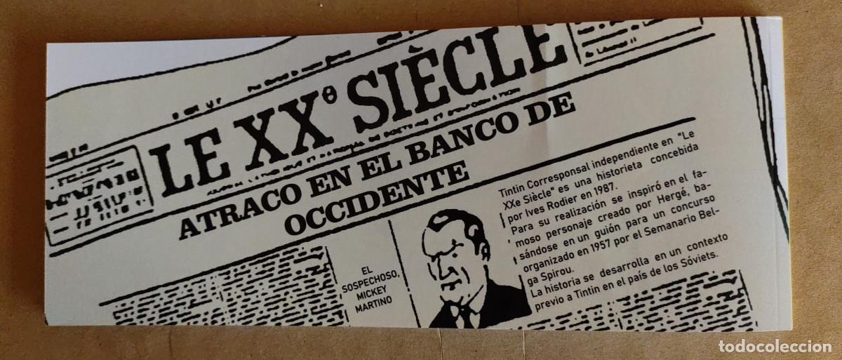 C&oacute;mics: TINTIN CORRESPONSAL INDEPENDIENTE EN &rdquo;LE XXe SI&Egrave;CLE&rdquo;. RODIER - Foto 3