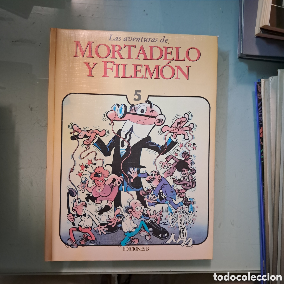 C&oacute;mics: La aventuras de Mortadelo y Filemon, Ediciones B, tom&oacute; 5 - Foto 1