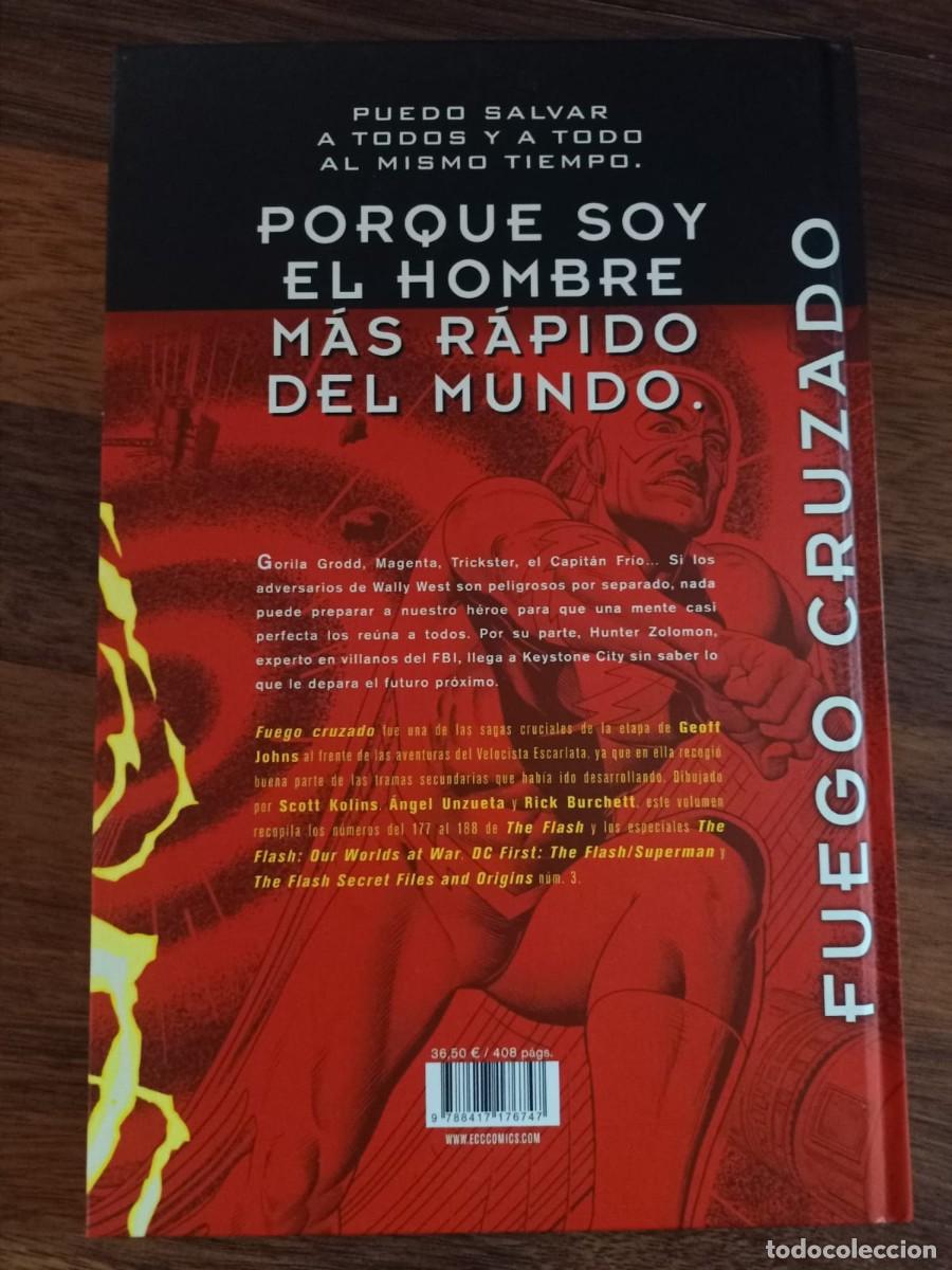 C&oacute;mics: FLASH de GEOFF JOHNS. FUEGO CRUZADO. ECC C&oacute;mics - Foto 2