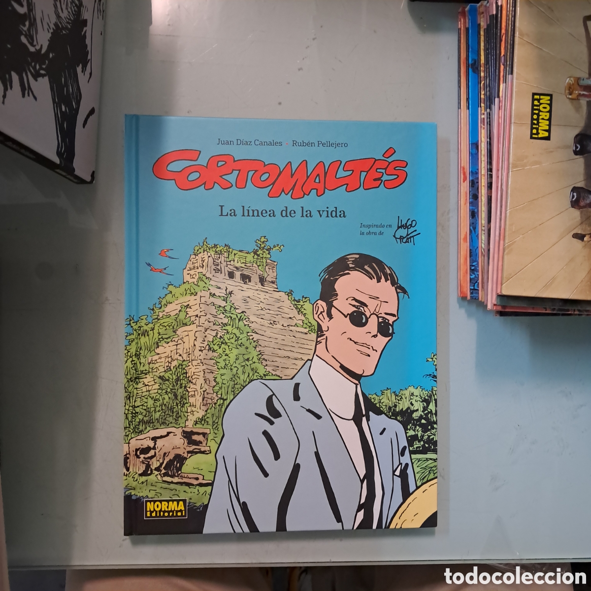 C&oacute;mics: Hugo Pratt, Corto Maltes,Norma,La l&iacute;nea de la vida - Foto 1