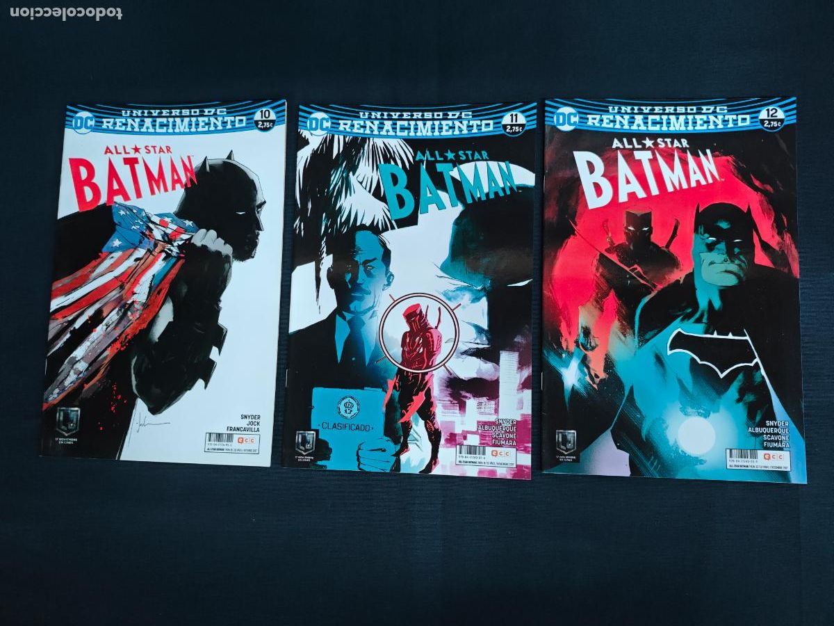 C&oacute;mics: COLECCION COMPLETA - UNIVERSO DC RENACIMIENTO ALL STAR BATMAN - N&ordm; 1 AL N&ordm; 15 - ECC - Foto 9