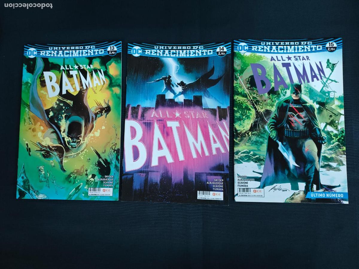 C&oacute;mics: COLECCION COMPLETA - UNIVERSO DC RENACIMIENTO ALL STAR BATMAN - N&ordm; 1 AL N&ordm; 15 - ECC - Foto 11