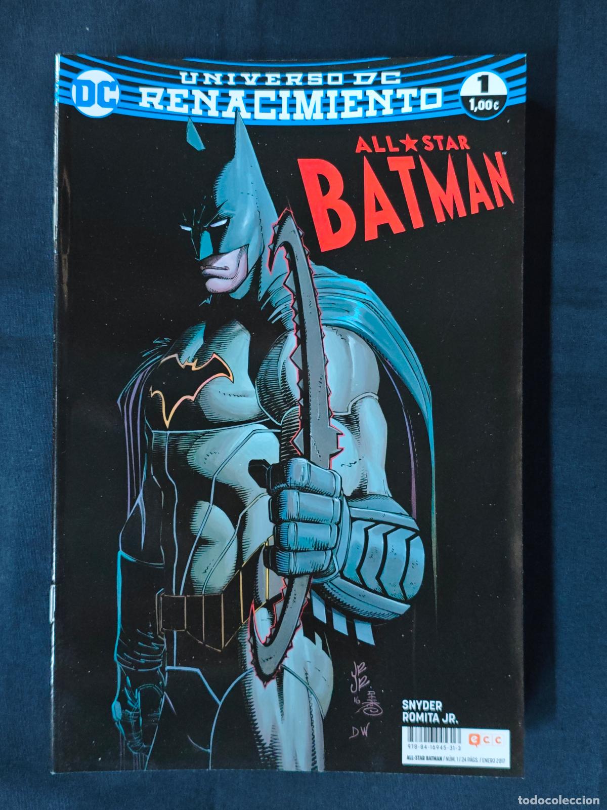 C&oacute;mics: COLECCION COMPLETA - UNIVERSO DC RENACIMIENTO ALL STAR BATMAN - N&ordm; 1 AL N&ordm; 15 - ECC - Foto 1