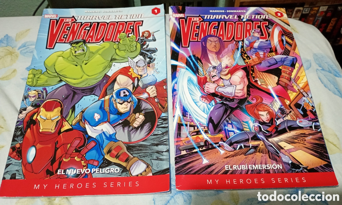 C&oacute;mics: Los vengadores Marvel action 2 comics - Foto 1