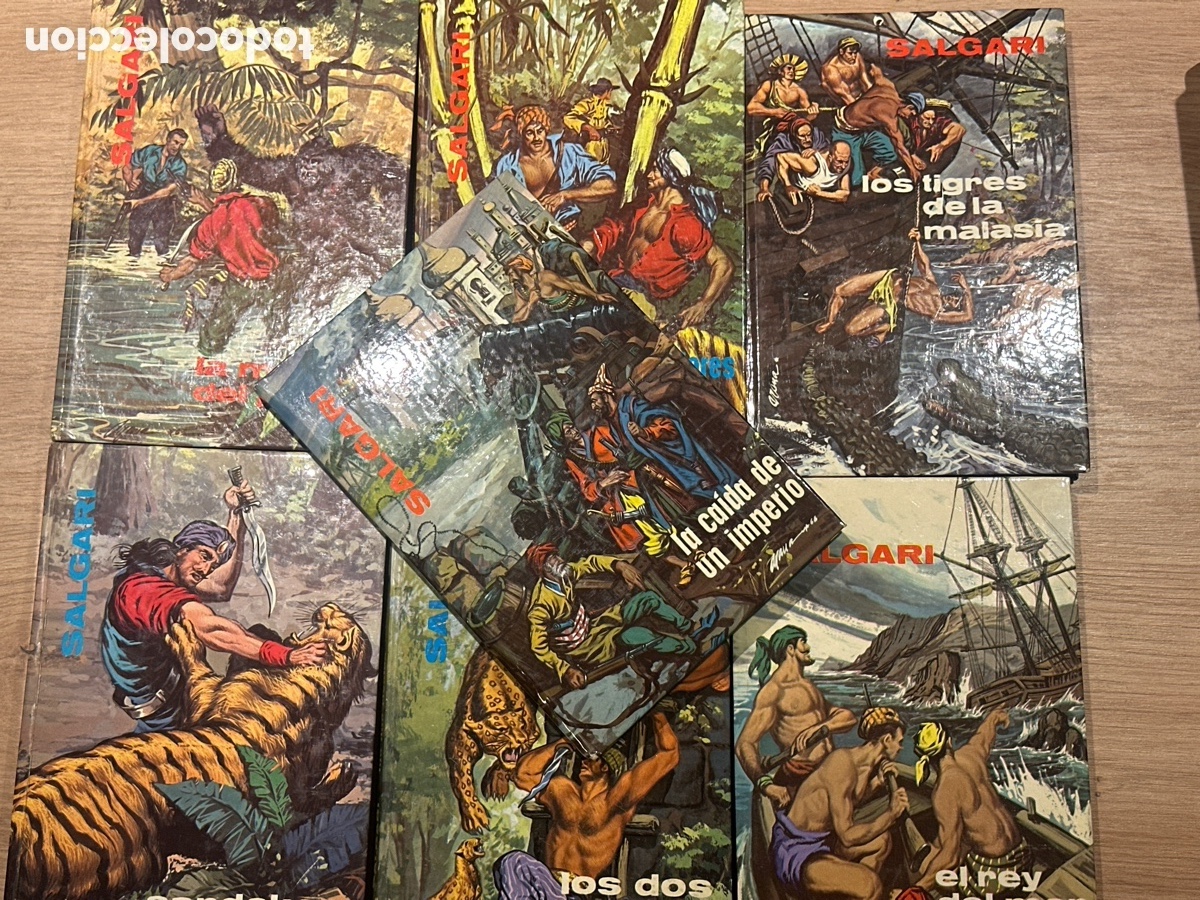 C&oacute;mics: 7 ejemplares salgari sandokan . - Foto 2