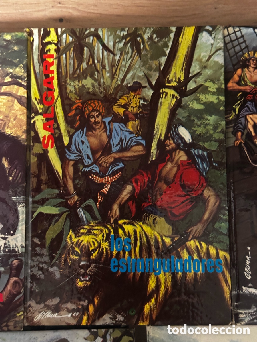 C&oacute;mics: 7 ejemplares salgari sandokan . - Foto 4