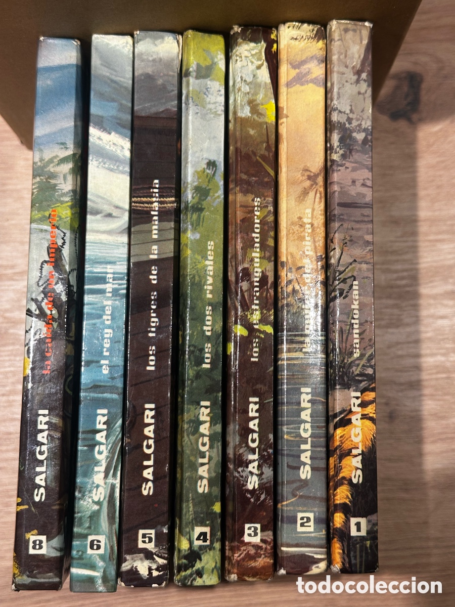 C&oacute;mics: 7 ejemplares salgari sandokan . - Foto 12