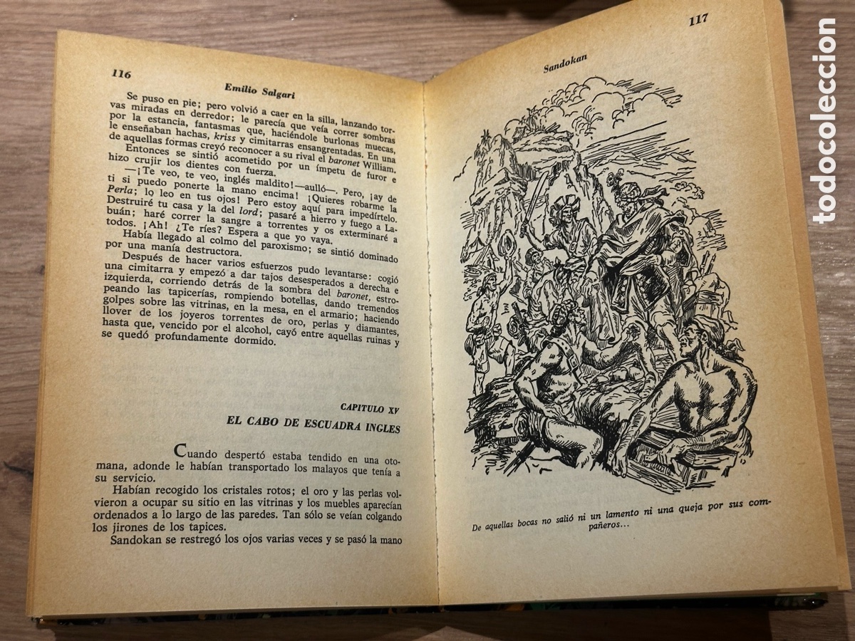 C&oacute;mics: 7 ejemplares salgari sandokan . - Foto 17