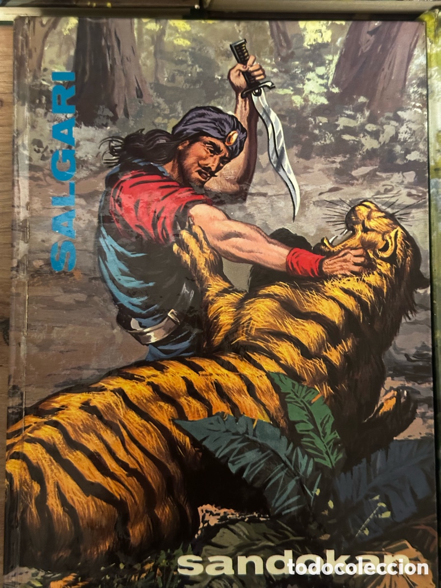 C&oacute;mics: 7 ejemplares salgari sandokan . - Foto 1