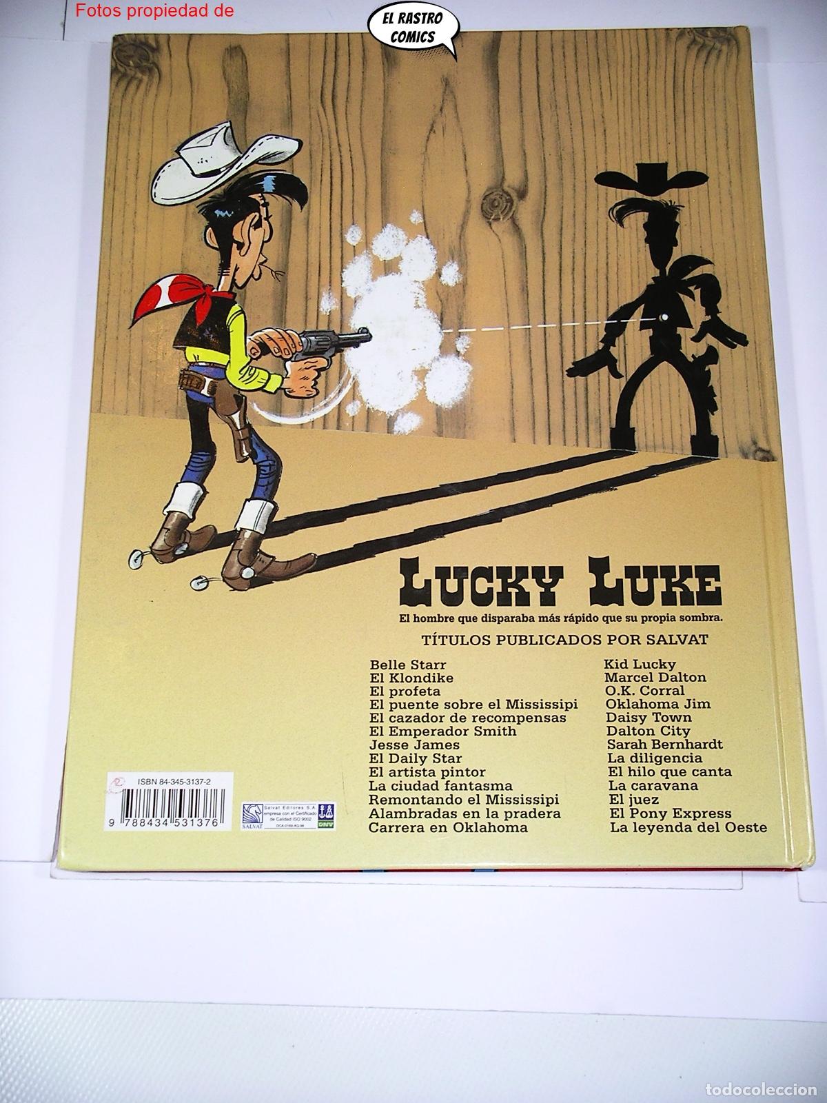 C&oacute;mics: Lucky Luke, La leyenda del oeste, ed. Salvat 2002 - Foto 3
