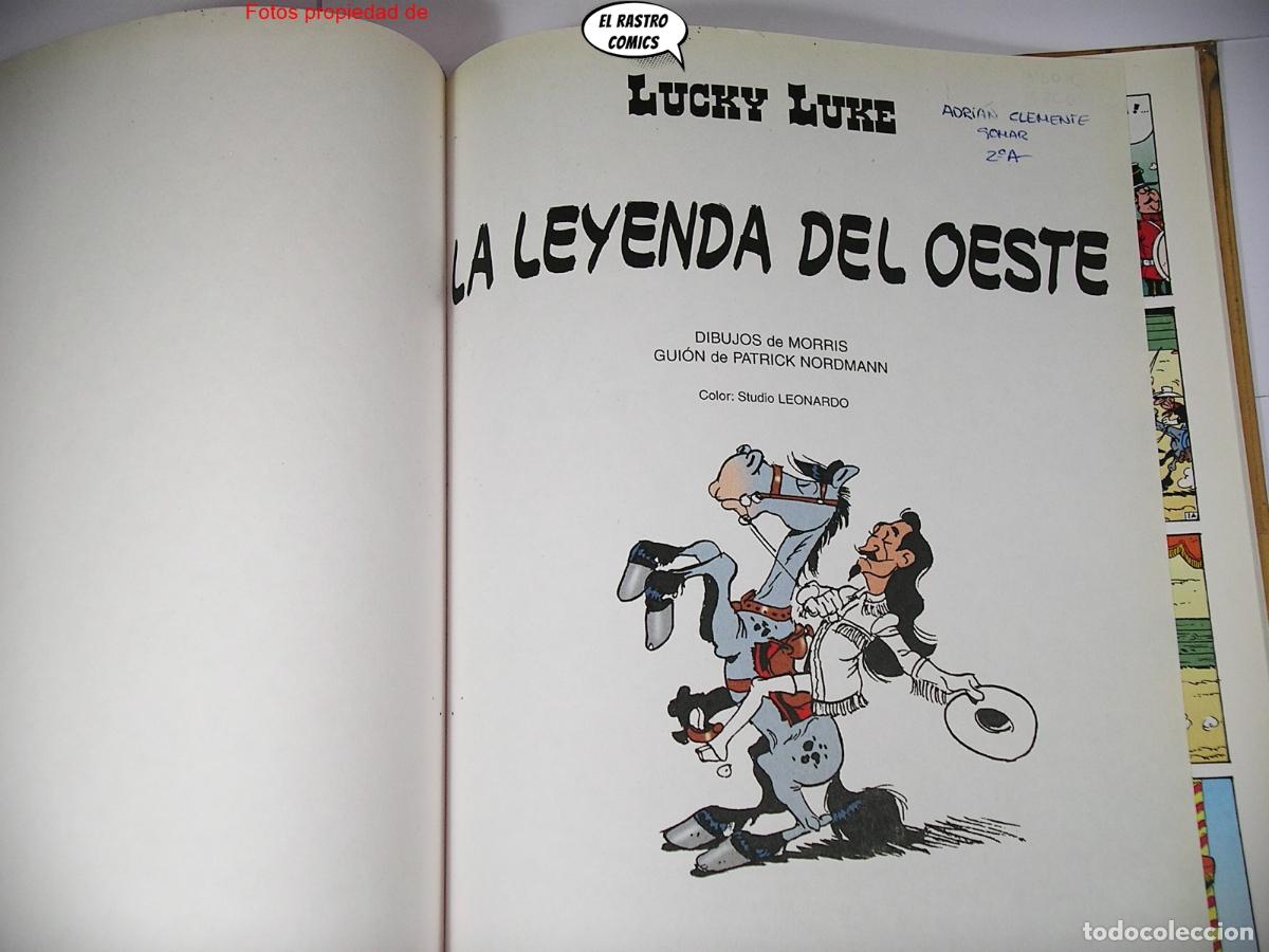 C&oacute;mics: Lucky Luke, La leyenda del oeste, ed. Salvat 2002 - Foto 4