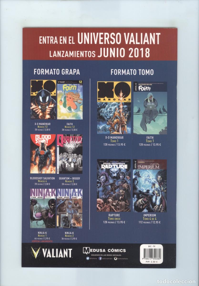 C&oacute;mics: Medusa. Valiant. X O Manowar. 12. Visigodo. - Foto 2