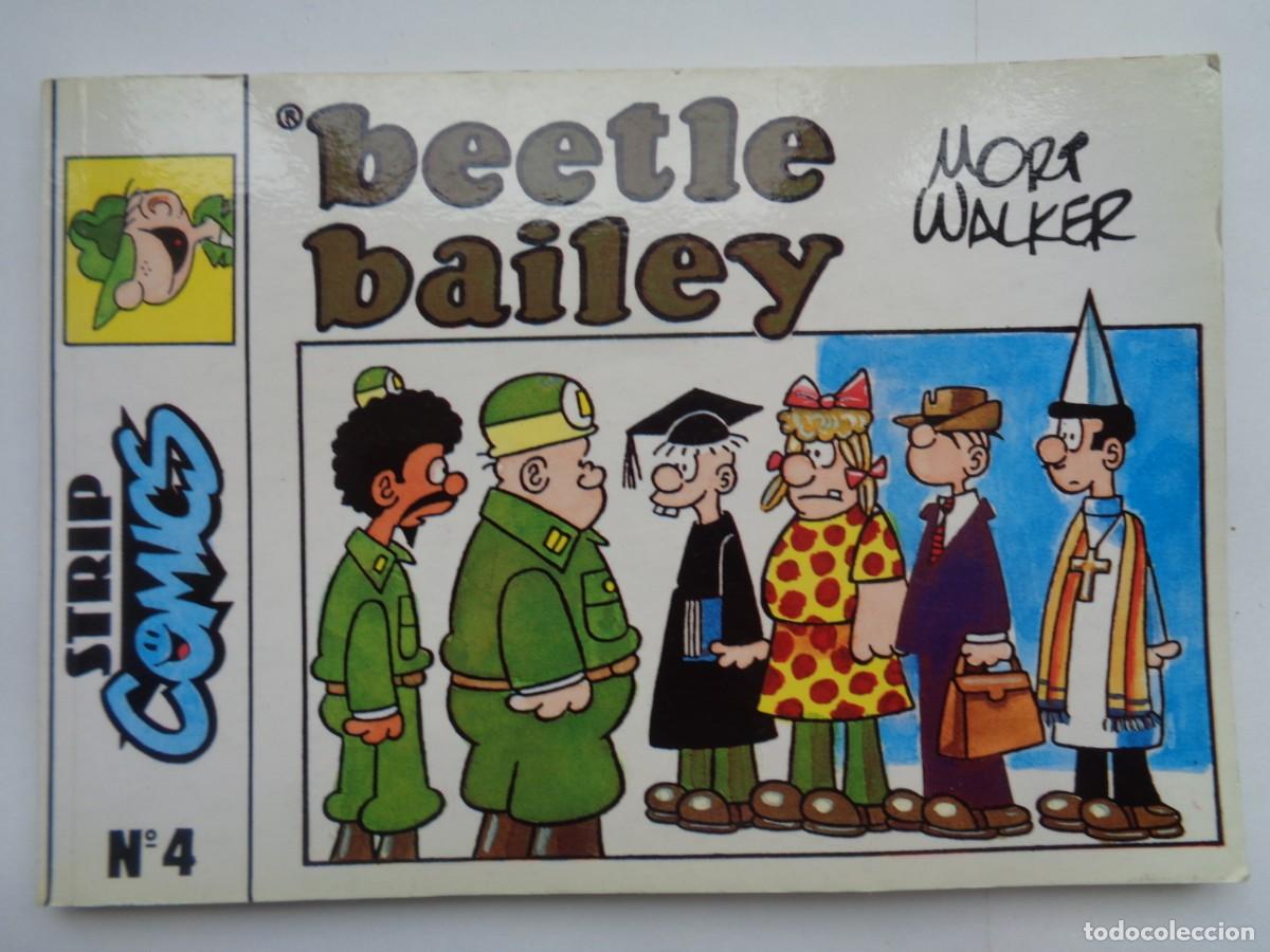 C&oacute;mics: BEETLE BAILEY , POR MORT WAKER . DE STRIP COMICS , N&ordm; 4 . 1990 - Foto 1
