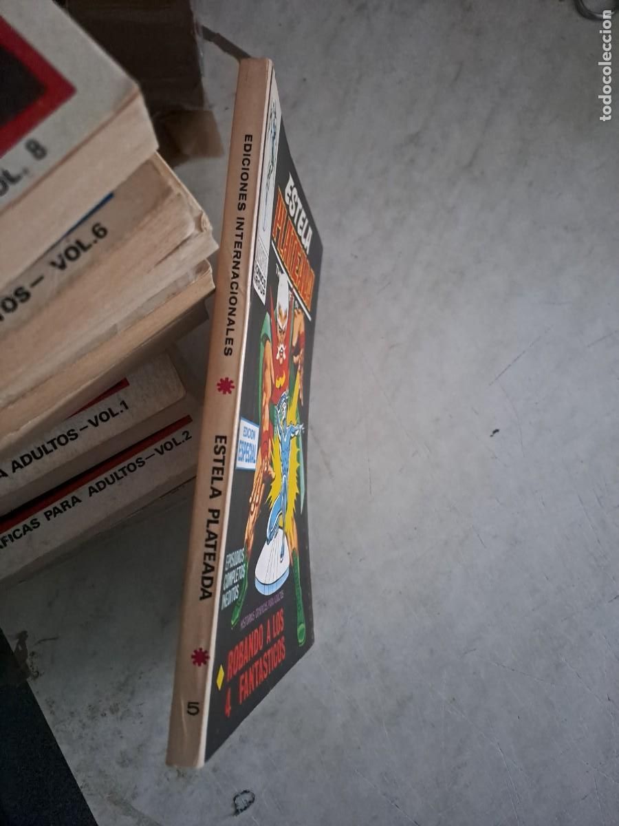C&oacute;mics: Estela plateada 5, V&eacute;rtice en muy buen estado - Foto 3