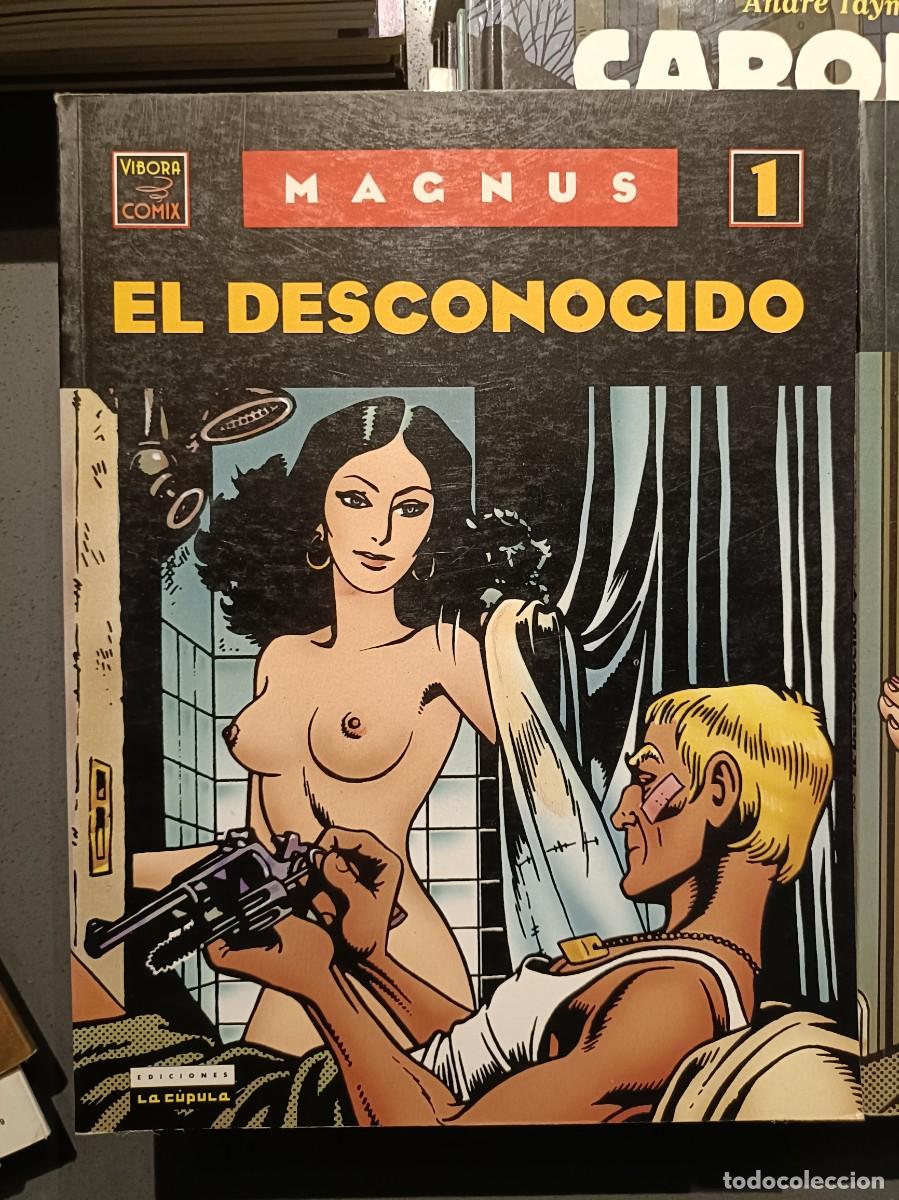 C&oacute;mics: EL DESCONOCIDO - MAGNUS, n&ordm; 1 - V&Iacute;BORA COMIX, EDICIONES LA C&Uacute;PULA 1990 - Foto 1