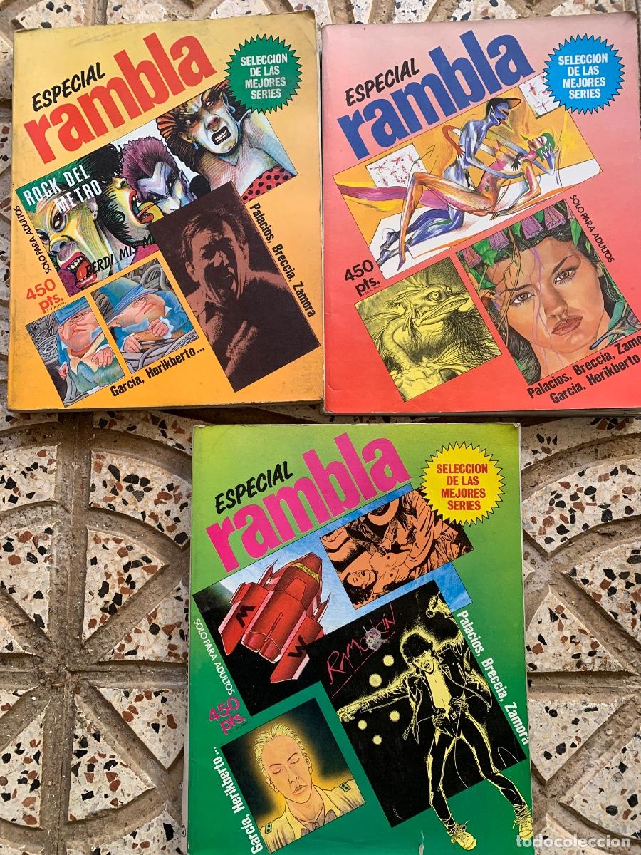 C&oacute;mics: Lote de 3 n&uacute;meros, &ldquo;Especial Rambla&rdquo; - Foto 1