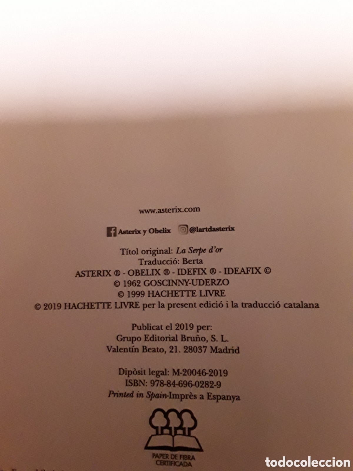 C&oacute;mics: ASTERIX 2: LA FAL&Ccedil; D`OR (CATAL&Agrave;) - SALVAT - Foto 2