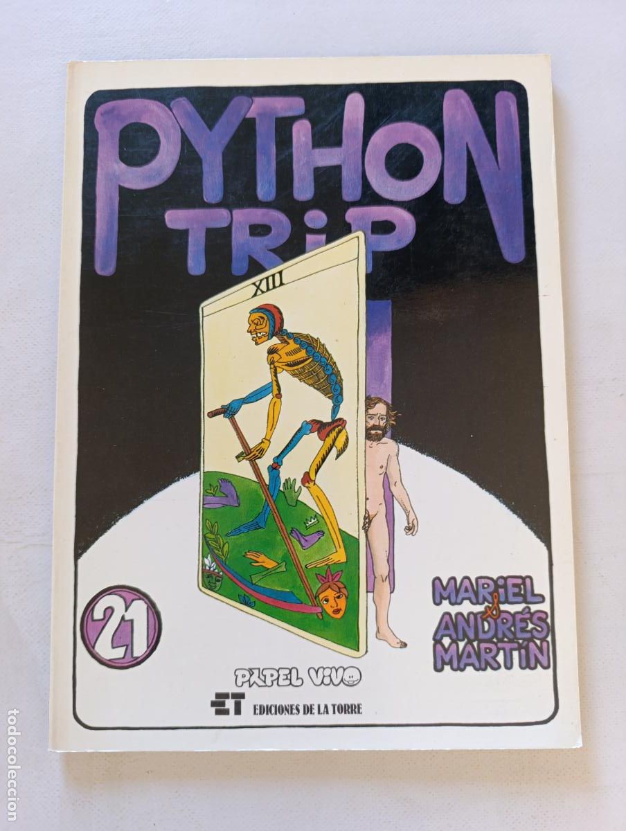 C&oacute;mics: PYTHON TRIP - COLECCION PAPEL VIVO N&ordm; 21 - MARIEL & ANDRES MARTIN - EDICIONES DE LA TORRE (CN) - Foto 1