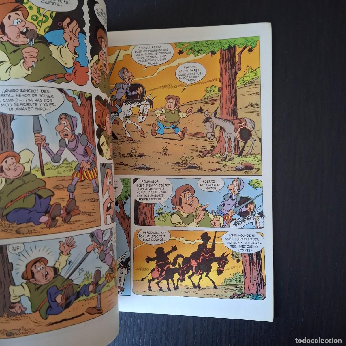 C&oacute;mics: DON QUIJOTE DE LA MANCHA - COMIC EDITORIAL VERGI - 2&ordf; EDICION - JOSE CUBERO - Foto 4