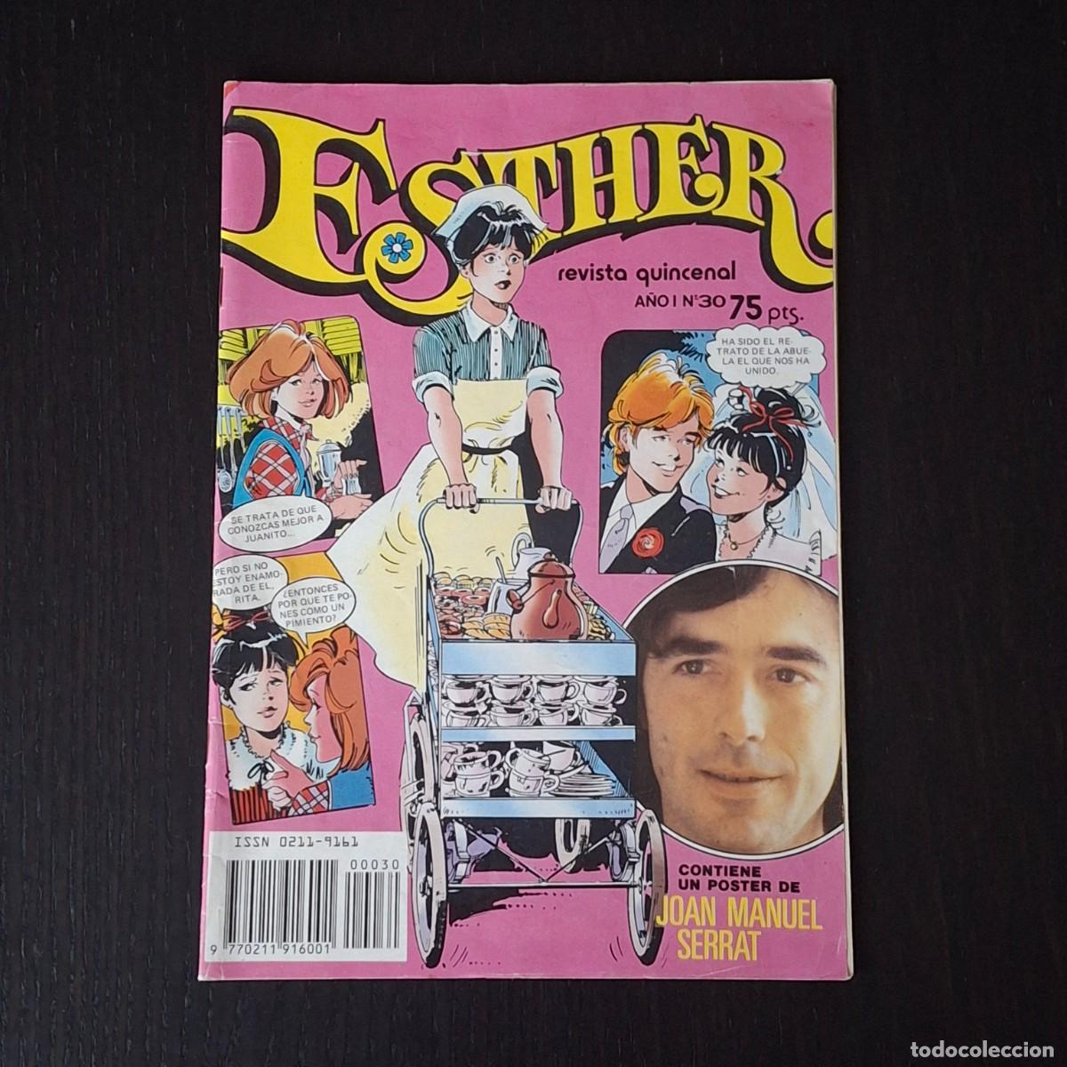 C&oacute;mics: ESTHER A&Ntilde;O I N&ordm; 30 - COMIC POSTER JOAN MANUEL SERRAT BLADE RUNNER - Foto 1
