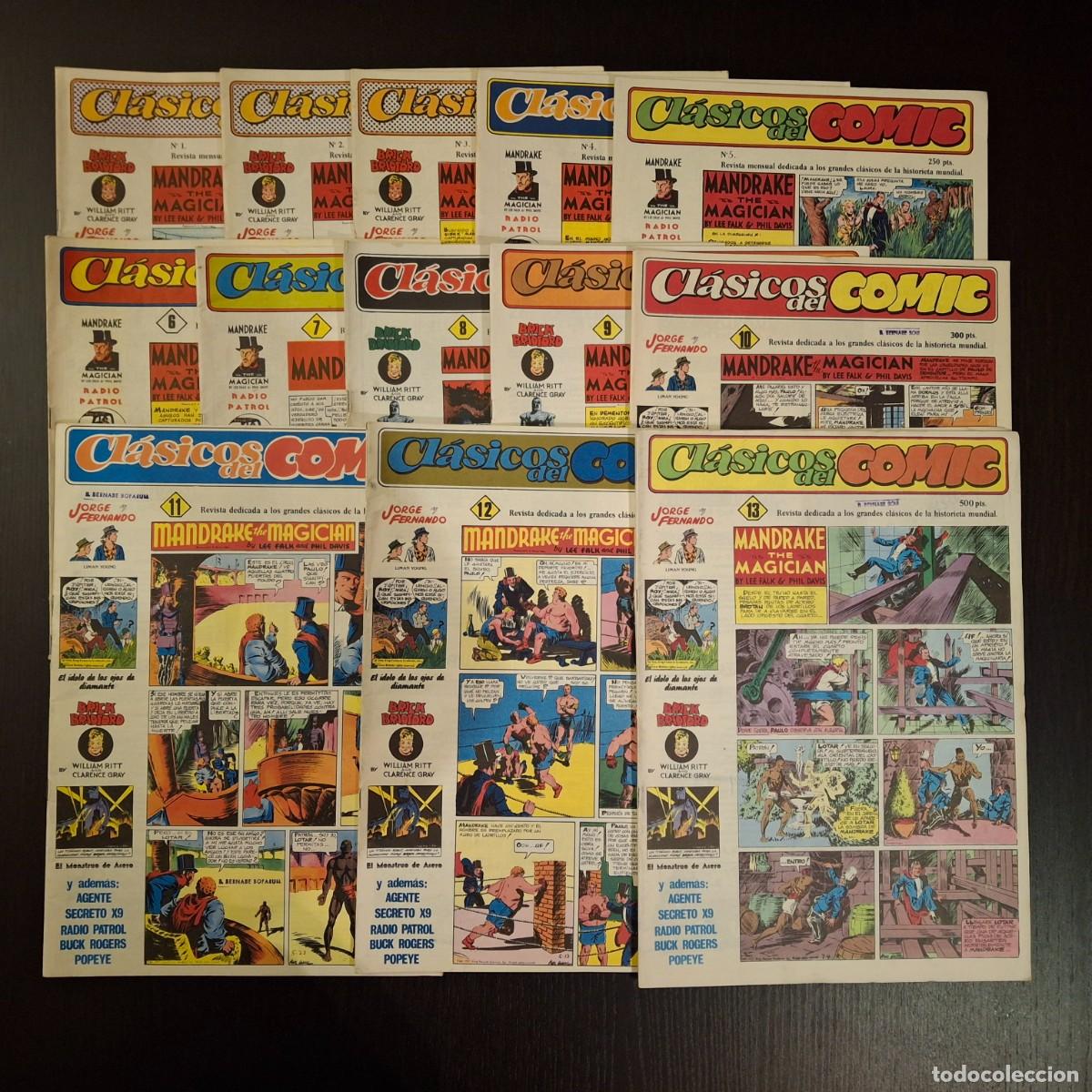 C&oacute;mics: CLASICOS DEL COMIC - COLECCION COMPLETA 13 NUMEROS DEL 1 AL 13 - EDITORIAL COMPLOT - Foto 1