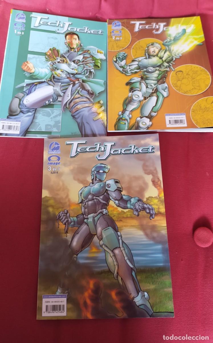 C&oacute;mics: Tech Jacket. Tomos 1 a 3. Aleta ediciones . Robert Kirkman y E.J.Su. A&ntilde;o 2004 - Foto 1