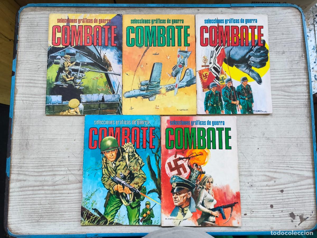 C&oacute;mics: Lote 10 Comics Selecciones Graficas De Guerra Combate - Foto 3