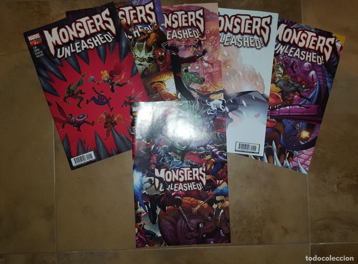 C&oacute;mics: Monsters unleashed ! completa 6 n&uacute;meros - Foto 1