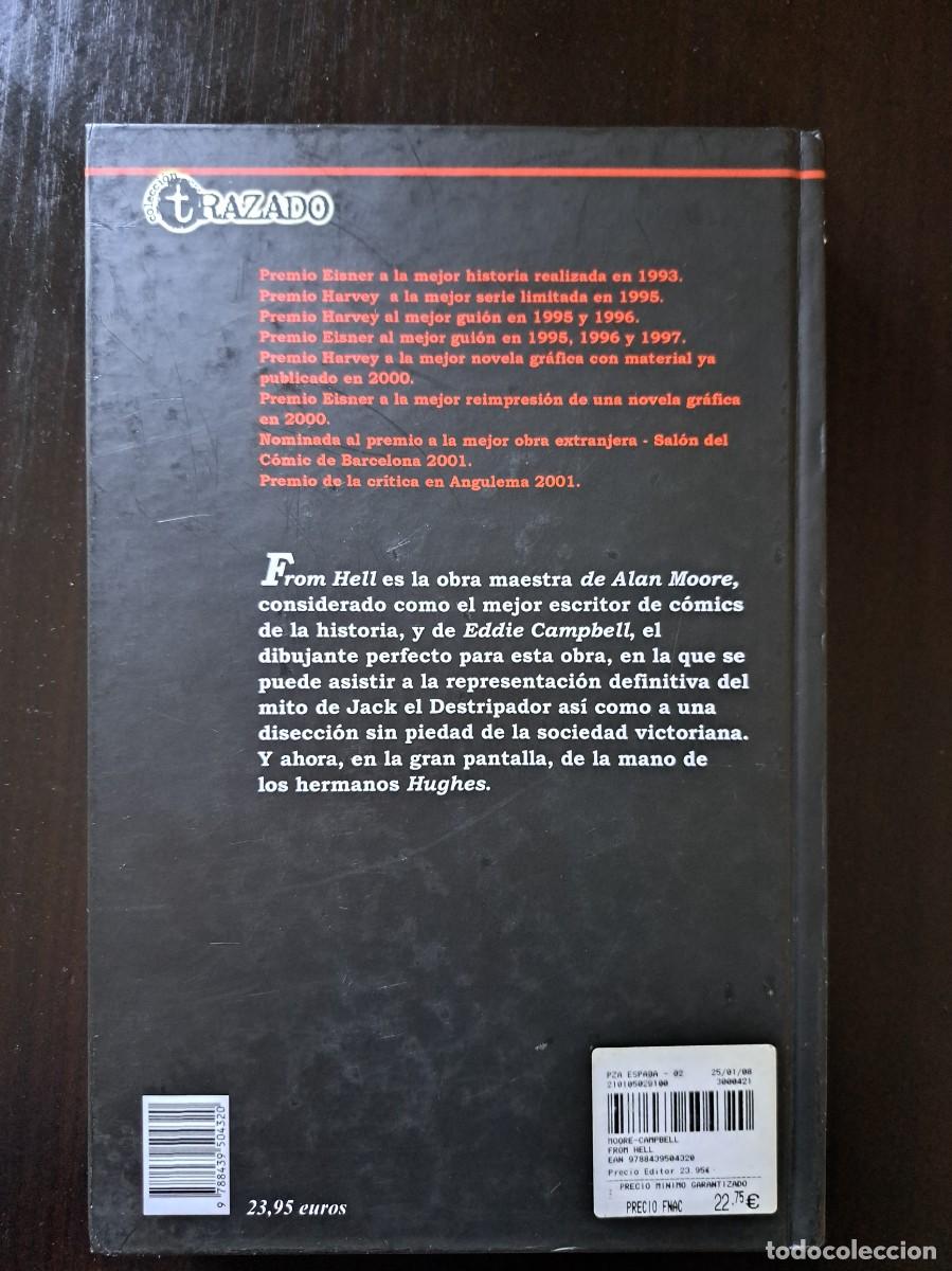 C&oacute;mics: From Hell novela gr&aacute;fica completa. Segunda edicion 2003 - Foto 2