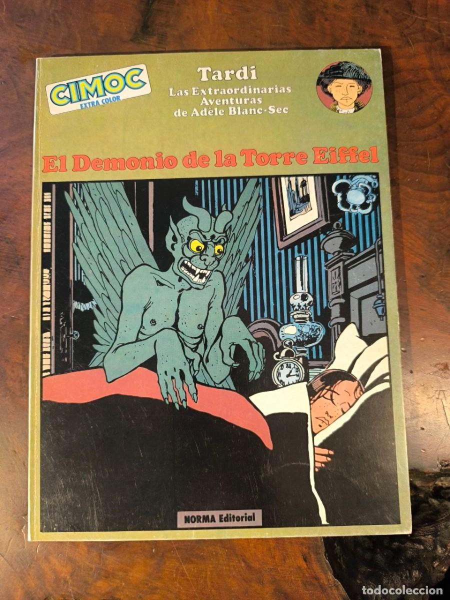 C&oacute;mics: ADELE BLANC-SEC : El demonio de la torre Eiffel CIMOC EXTRA COLOR #1: Muy buen estado cpb - Foto 1
