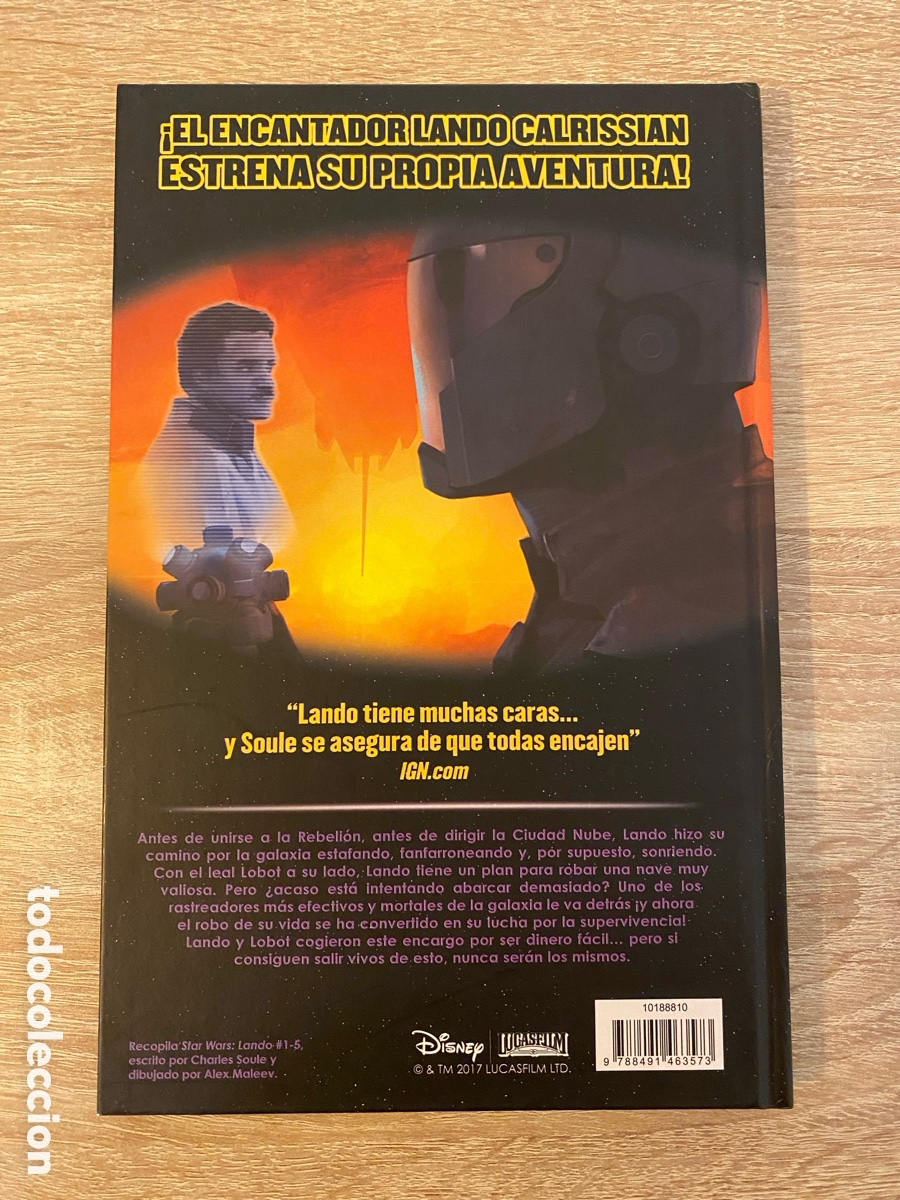 C&oacute;mics: Star Wars: Lando. Carton&eacute; 128 pp - Foto 2