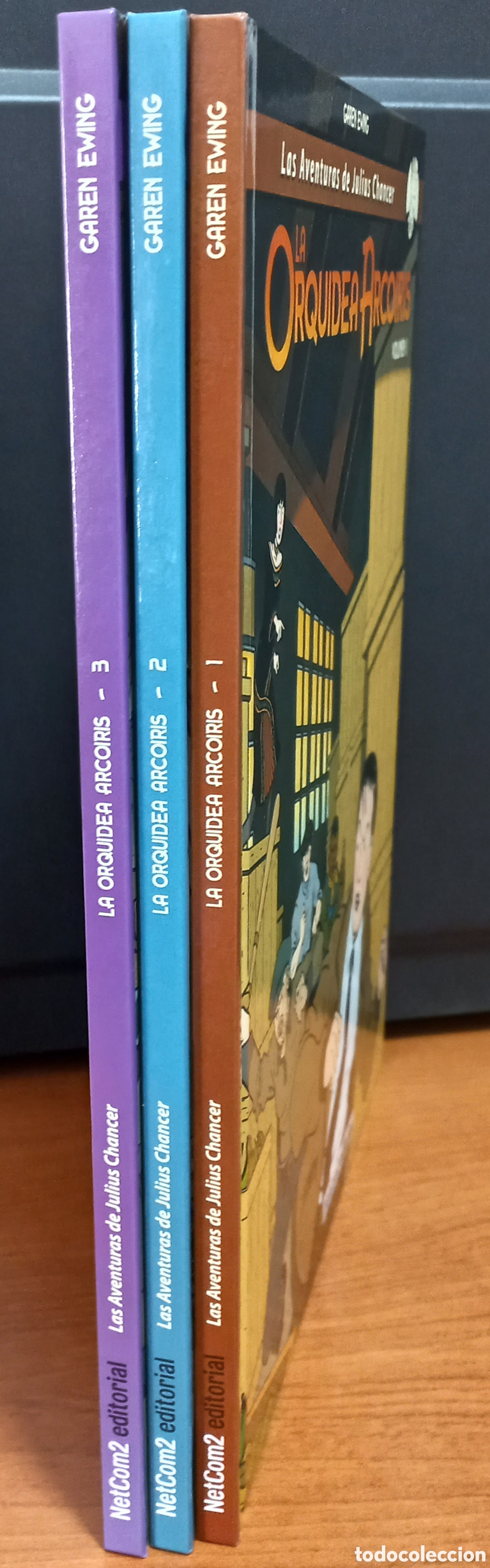 C&oacute;mics: Las aventuras de Julius Chancer La orquidea Arcoiris 1 al 3, completa - Foto 4