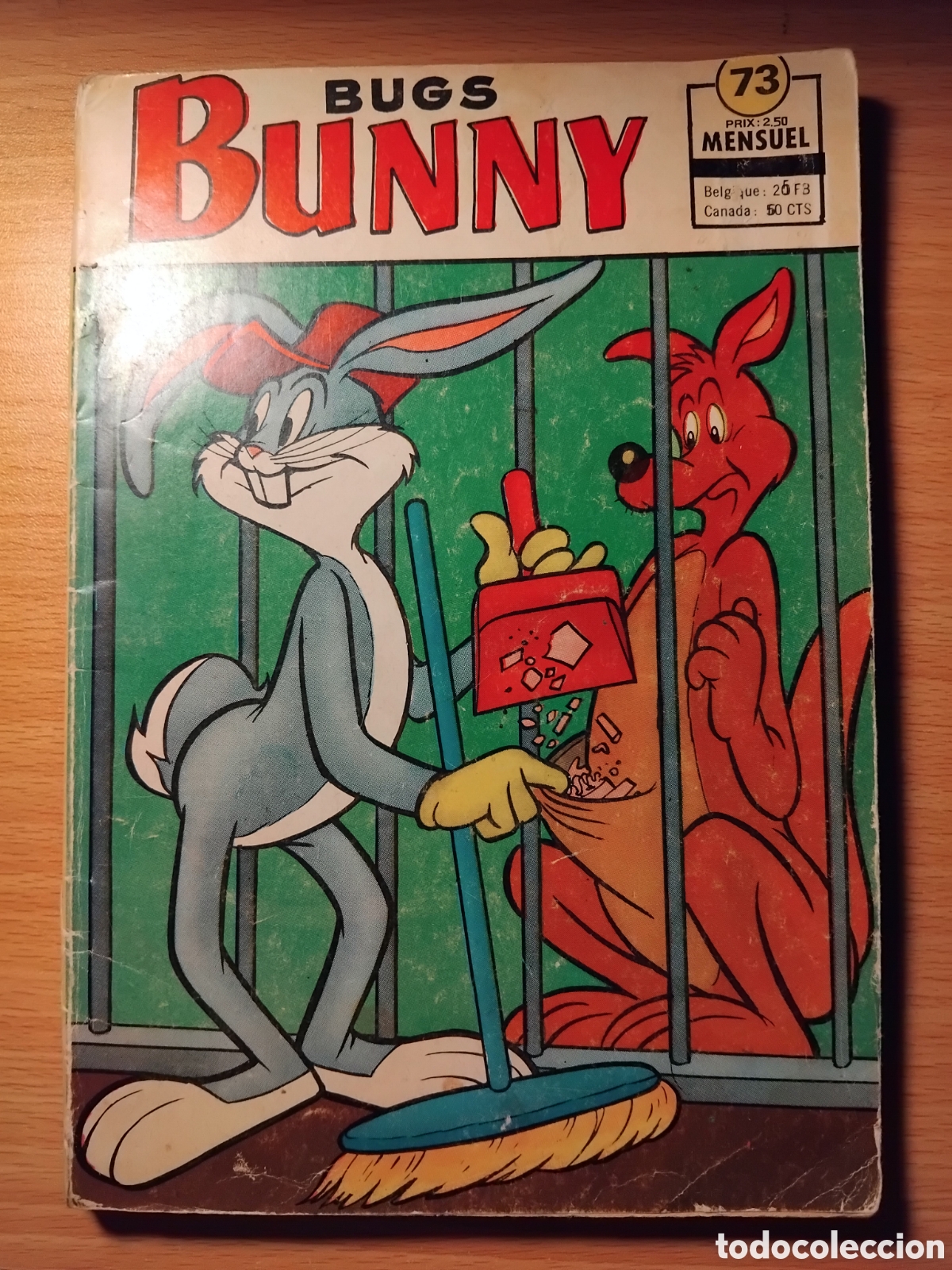 C&oacute;mics: Bugs bunny n&ordm;73;VV.AA.;Sag&eacute;dition;1974(en franc&eacute;s) - Foto 1