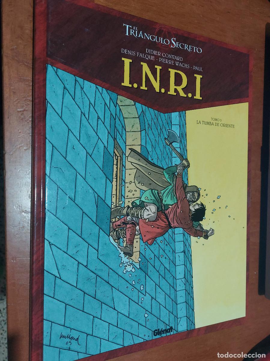 Comics: 3 LA TUMBA DE ORIENTE. EL TRIANGULO SECRETO. INRI. DIDIER CONVARD. DENIS FALQUE. BUEN ESTADO. E2 4
