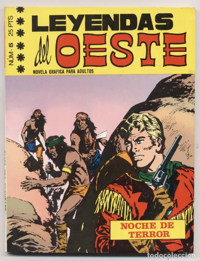C&oacute;mics: LEYENDAS DEL OESTE N&ordm; 5 NOCHE DE TERROR EDICIONES EUREDIT LIBRO HISTORIETA 1970 NUEVO - Foto 1