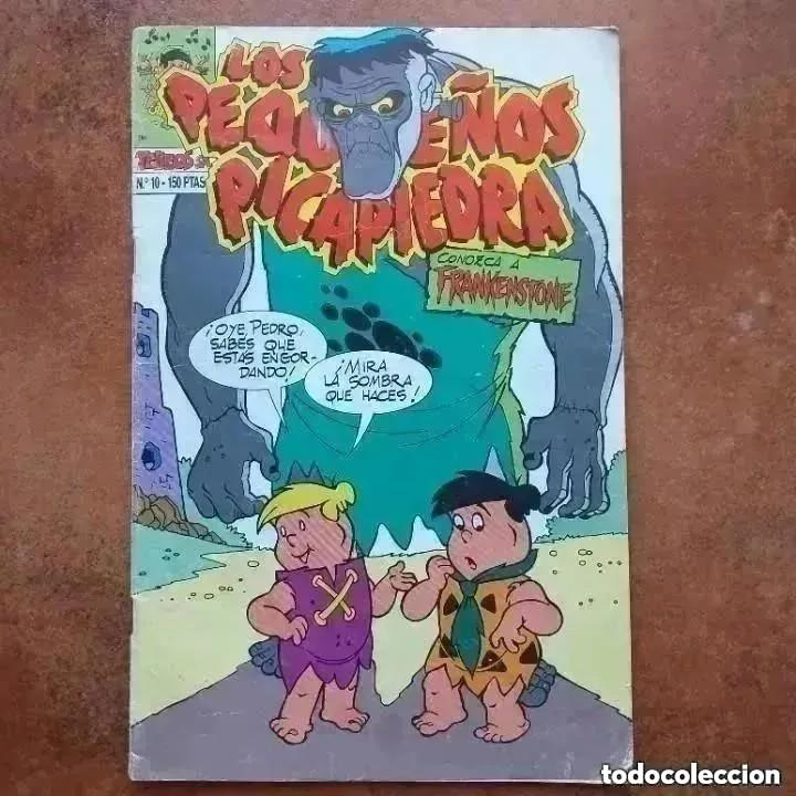 C&oacute;mics: LOS PEQUE&Ntilde;OS PICAPIEDRA. CONOZCA A FRANKENSTONE. NUM 10. TEBEOS, S.A. - Foto 1