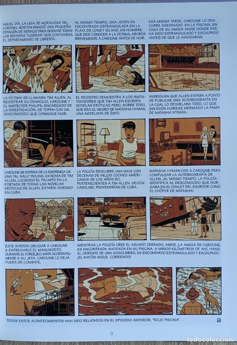 C&oacute;mics: CAROLINE BALDWIN de Andr&eacute; Taymans. Ed. CASTERMAN. N&uacute;meros del 1 al 6. - Foto 7