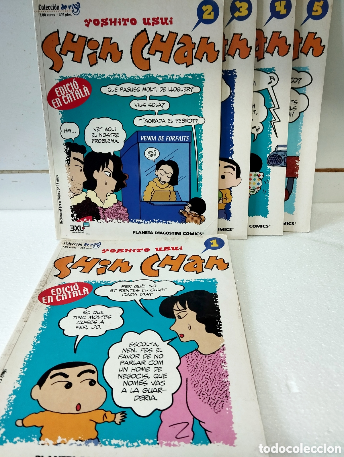 C&oacute;mics: Lote de 5 n&uacute;meros de sinchan edicioncatalana - Foto 2