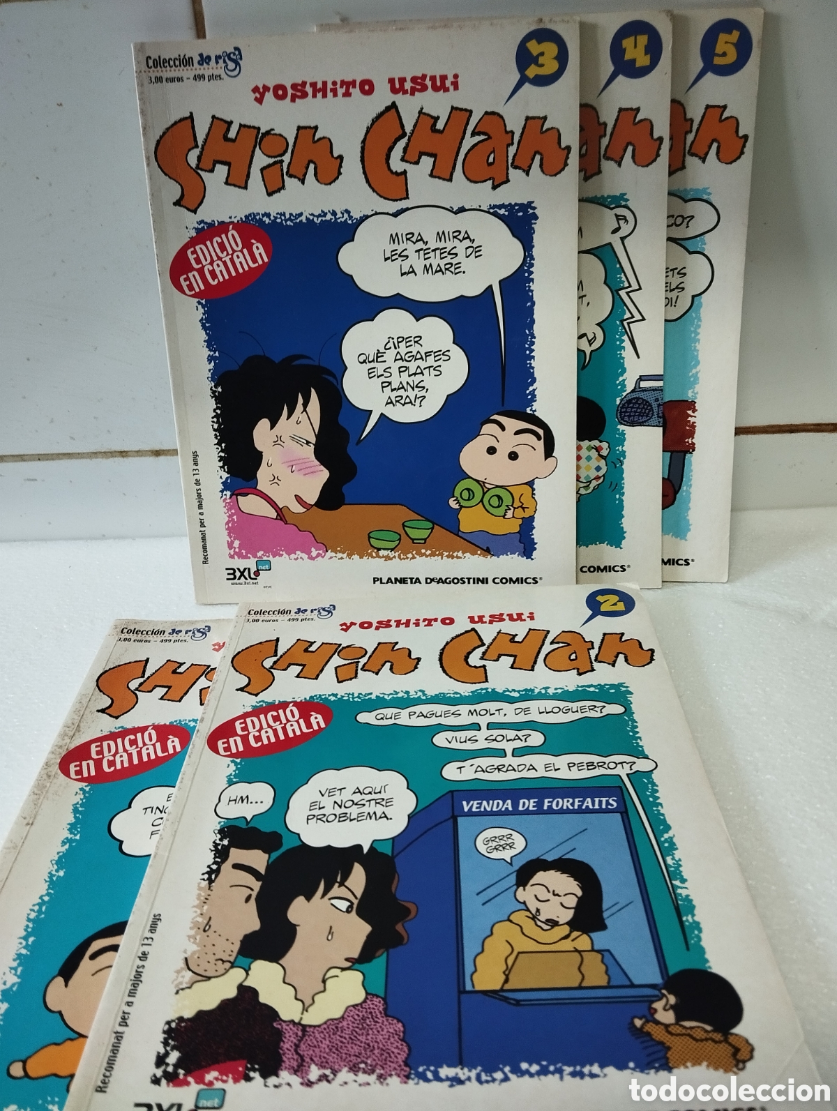 C&oacute;mics: Lote de 5 n&uacute;meros de sinchan edicioncatalana - Foto 3