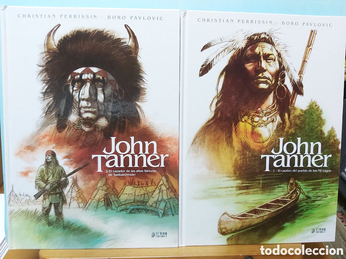 Comics : * JOHN TANNER * colecci&oacute;n completa en dos integrales tapa dura * Yermo Editorial 2022 *