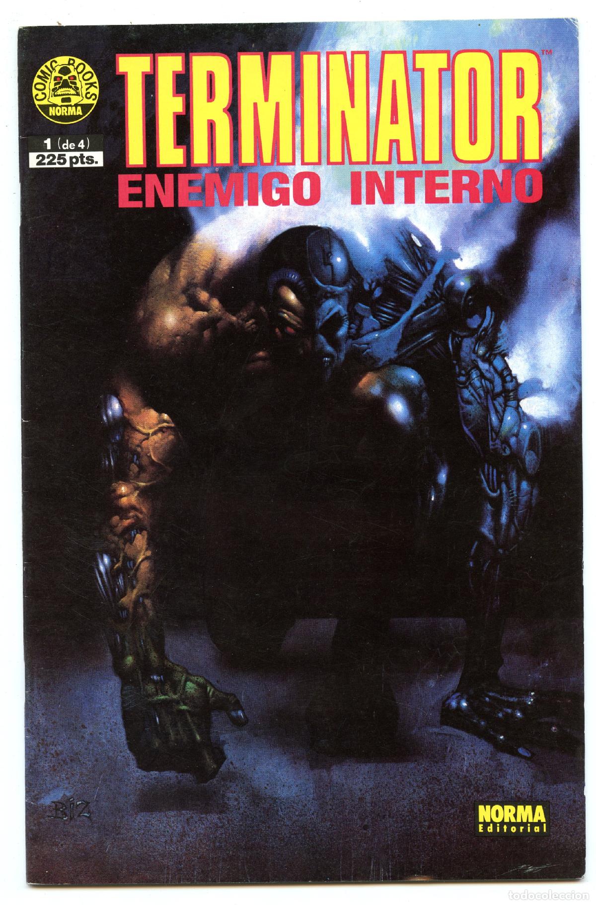 C&oacute;mics: TERMINATOR, ENEMIGO INTERNO Colecci&oacute;n Completa (4 nums) (Norma, 1993) - Foto 1