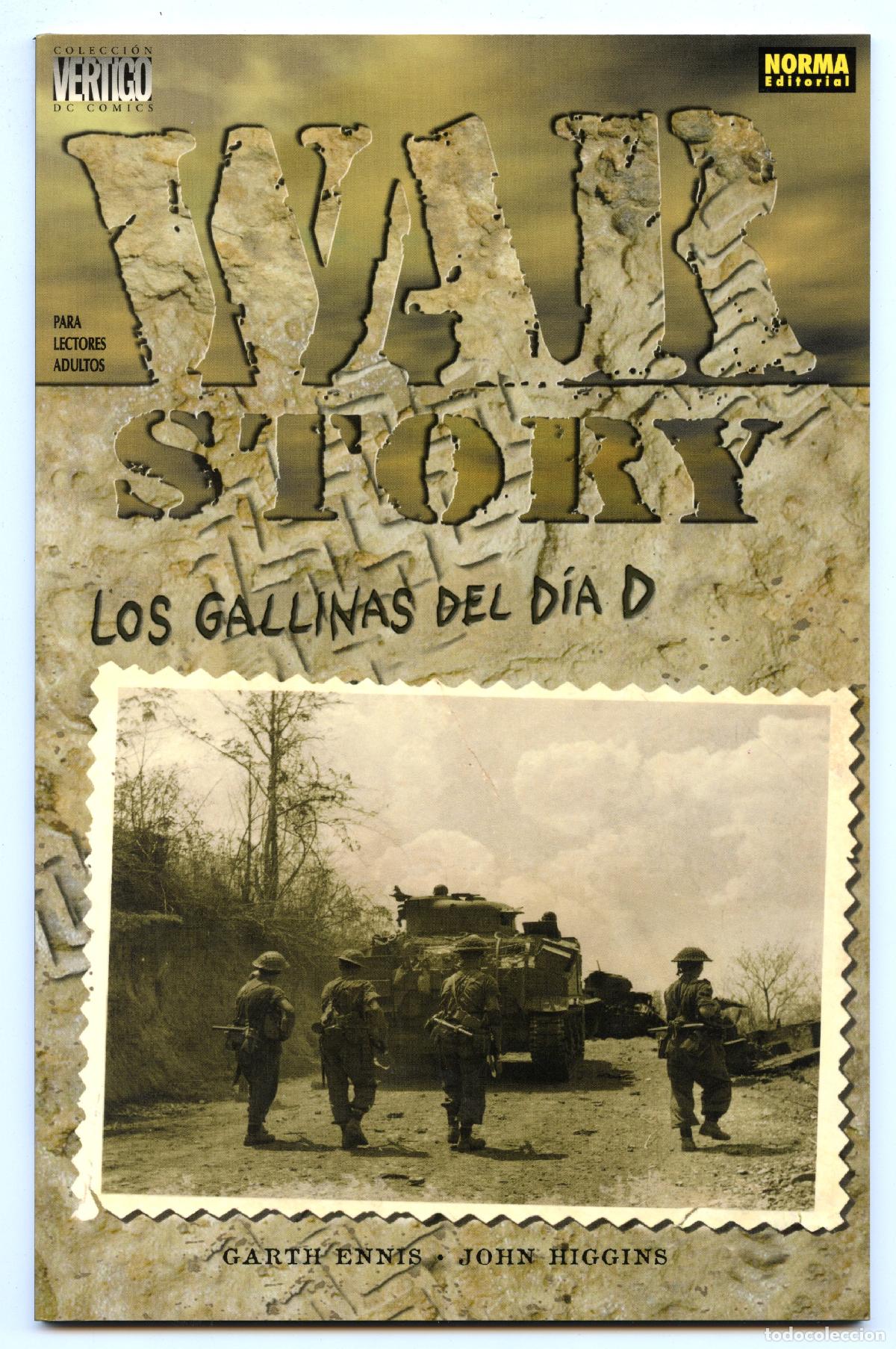 Comics : WAR STORY - LOS GALLINAS DEL DIA D (col. Vertigo n.214) (Norma, 2002)