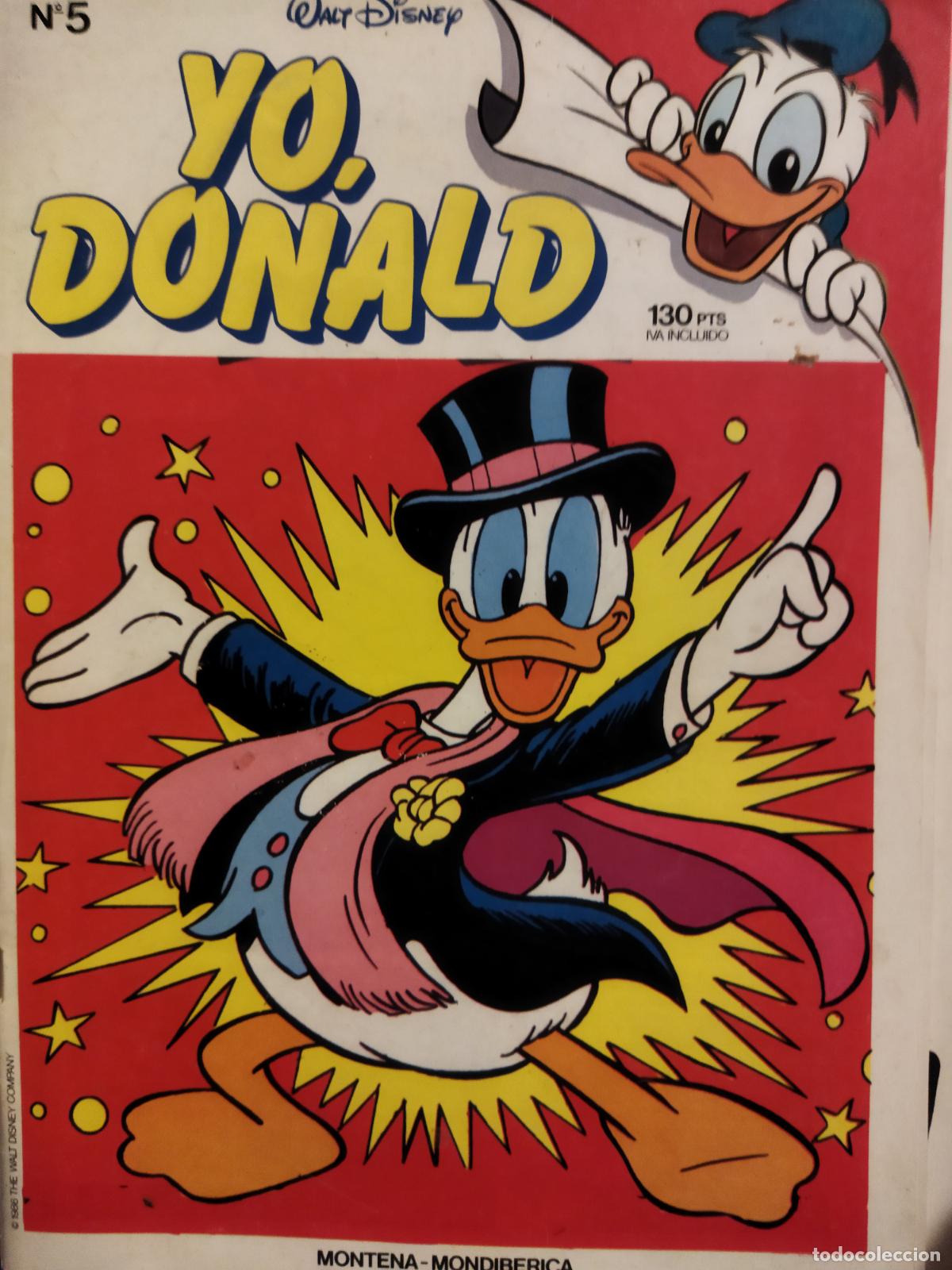 C&oacute;mics: Yo Donald n&uacute;mero 5 Walt Disney montena - Foto 1